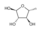 α-D-Arabinofuranose, 5-deoxy Structure