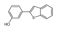 3-[Benzo(b)thiophen-2-yl]phenol结构式