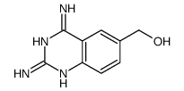 (2,4-diaminoquinazolin-6-yl)methanol Structure