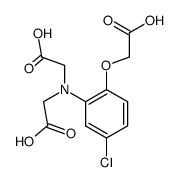 N,N-Bis-carboxymethyl-2-carboxymethoxy-5-chlor-anilin结构式