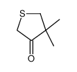 4,4-dimethylthiolan-3-one Structure