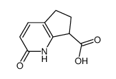 2-Oxo-2,5,6,7-tetrahydro-1H-cyclopenta[b]pyridine-7-carboxylic acid Structure