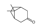 8,8-dimethylbicyclo[3.2.1]octan-3-one结构式