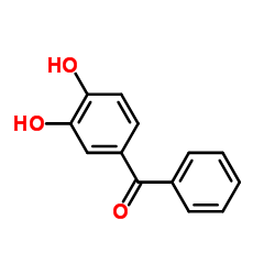 (3,4-Dihydroxyphenyl)(phenyl)methanone Structure