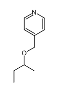 4-sec-butoxymethyl-pyridine Structure