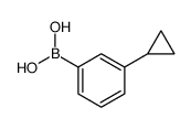 (3-cyclopropylphenyl)boronic acid structure