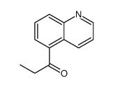 1-(quinolin-5-yl)propan-1-one结构式