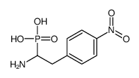 [1-Amino-2-(4-nitrophenyl)ethyl]phosphonic acid Structure