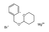 magnesium,2-(phenylmethoxy)oxane,bromide结构式
