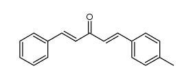 1-phenyl-5-(4-tolyl)-1,4-pentadiene-3-one Structure