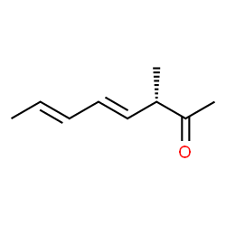 4,6-Octadien-2-one, 3-methyl-, [S-(E,E)]- (9CI) structure