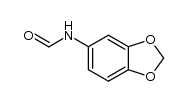 N-(benzo[1,3]dioxol-5-yl)formamide structure