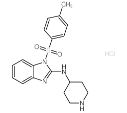 N-(PIPERIDIN-4-YL)-1-TOSYL-1H-BENZO[D]IMIDAZOL-2-AMINE HYDROCHLORIDE picture