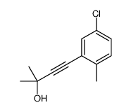 4-(5-chloro-2-methylphenyl)-2-methylbut-3-yn-2-ol picture