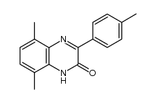 5,8-dimethyl-3-(p-tolyl)quinoxalin-2(1H)-one结构式