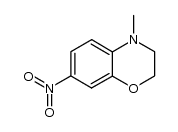 4-Methyl-7-Nitro-3,4-Dihydro-2H-Benzo[B][1,4]Oxazine Structure