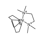 (N,N,N',N'-tetramethylethylenediamine)Ni(1,5-cyclooctadiene) Structure