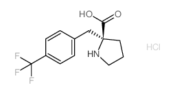 (S)-2-(4-(TRIFLUOROMETHYL)BENZYL)PYRROLIDINE-2-CARBOXYLIC ACID HYDROCHLORIDE picture
