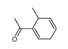 Ethanone, 1-(6-methyl-1,4-cyclohexadien-1-yl)- (9CI) Structure