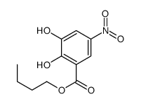 butyl 2,3-dihydroxy-5-nitrobenzoate Structure