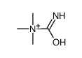 carbamoyl(trimethyl)azanium Structure