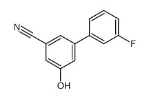 3-(3-fluorophenyl)-5-hydroxybenzonitrile结构式
