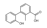 3-(2-hydroxyphenyl)-2-methylbenzoic acid Structure