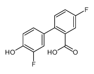 5-fluoro-2-(3-fluoro-4-hydroxyphenyl)benzoic acid Structure