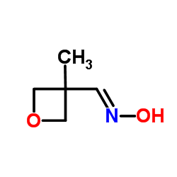 (E)-N-Hydroxy-1-(3-methyl-3-oxetanyl)methanimine结构式