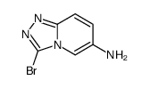 3-Bromo-[1,2,4]triazolo[4,3-a]pyridin-6-ylamine结构式