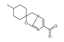 4'-methyl-6-nitrospiro[3H-imidazo[2,1-b][1,3]oxazole-2,1'-cyclohexane] Structure