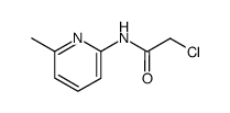 2-chloro-N-(6-methylpyridin-2-yl)acetamide Structure