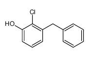 Phenol, chloro(phenylmethyl)- Structure