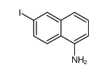 1-Naphthalenamine,6-iodo-(9CI) Structure