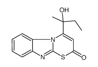 4-(2-hydroxybutan-2-yl)-[1,3]thiazino[3,2-a]benzimidazol-2-one Structure