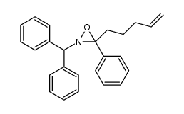2-benzhydryl-3-(pent-4'-en-1'-yl)-3-phenyl-1,2-oxaziridine Structure