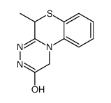 5-methyl-3,5-dihydro-1H-[1,2,4]triazino[3,4-c][1,4]benzothiazin-2-one结构式