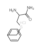 2-amino-3-benzylsulfanyl-propanamide Structure