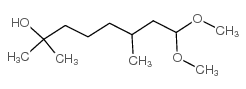 8,8-Dimethoxy-2,6-dimethyloctan-2-ol structure