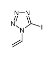 1-ethenyl-5-iodotetrazole结构式