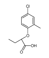 (2R)-2-(4-chloro-2-methylphenoxy)butanoic acid结构式