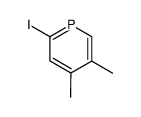 2-Iodo-4,5-dimethylphosphinine Structure