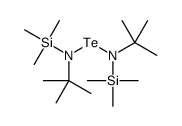 N-[tert-butyl(trimethylsilyl)amino]tellanyl-2-methyl-N-trimethylsilylpropan-2-amine结构式