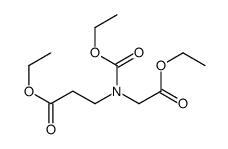 ethyl 3-[ethoxycarbonyl-(2-ethoxy-2-oxoethyl)amino]propanoate Structure