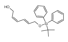 (2Z,4E)-6-([tert-butyl(diphenyl)silyl]oxy)-hexa-2,4-dien-1-ol Structure