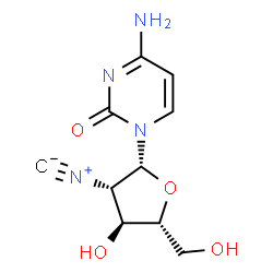 2'-deoxy-2'-isocyano-1-arabinofuranosylcytosine结构式