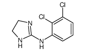 N-(2,3-Dichlorophenyl)-2-imidazoline-2-amine structure