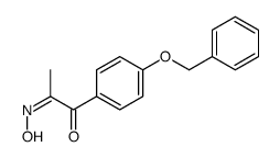 2-hydroxyimino-1-(4-phenylmethoxyphenyl)propan-1-one Structure