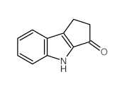 Cyclopent[b]indol-3(2H)-one,1,4-dihydro- Structure