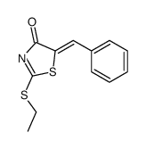 5-benzylidene-2-ethylsulfanyl-1,3-thiazol-4-one结构式